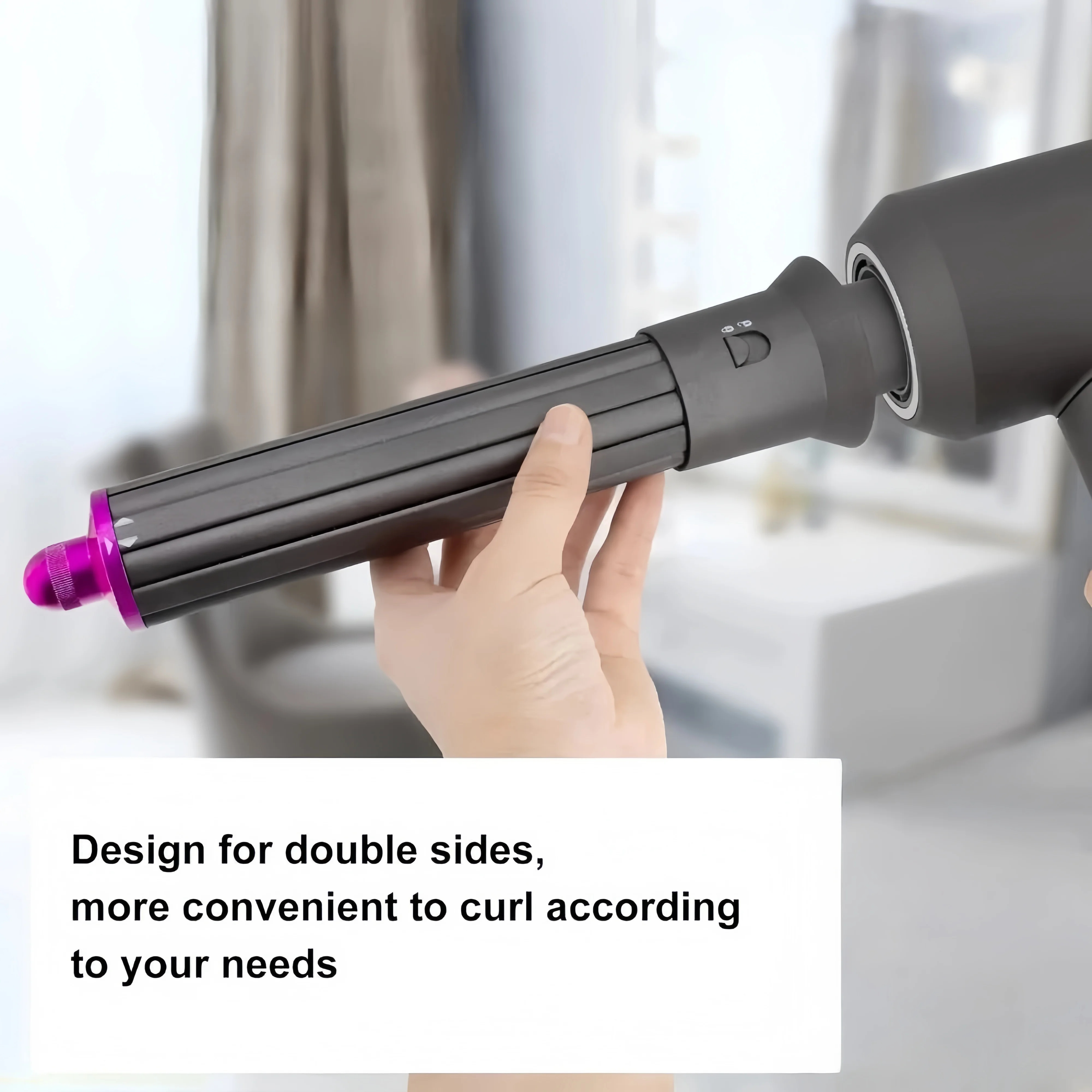 Wałki do stylizacji włosów Airwrap, 40 mm, do długich włosów, akcesoria do automatycznego kręcenia włosów do Airwrap Styler HS01 HS05