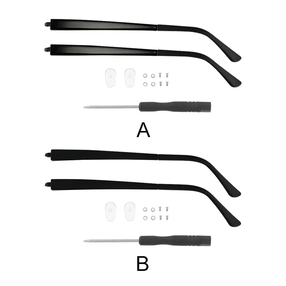 النظارات الشمسية المضادة للانزلاق أداة إصلاح النظارات الذراع إطار مشهد النظارات الملحقات استبدال الساق TR90 النظارات معبد الذراع