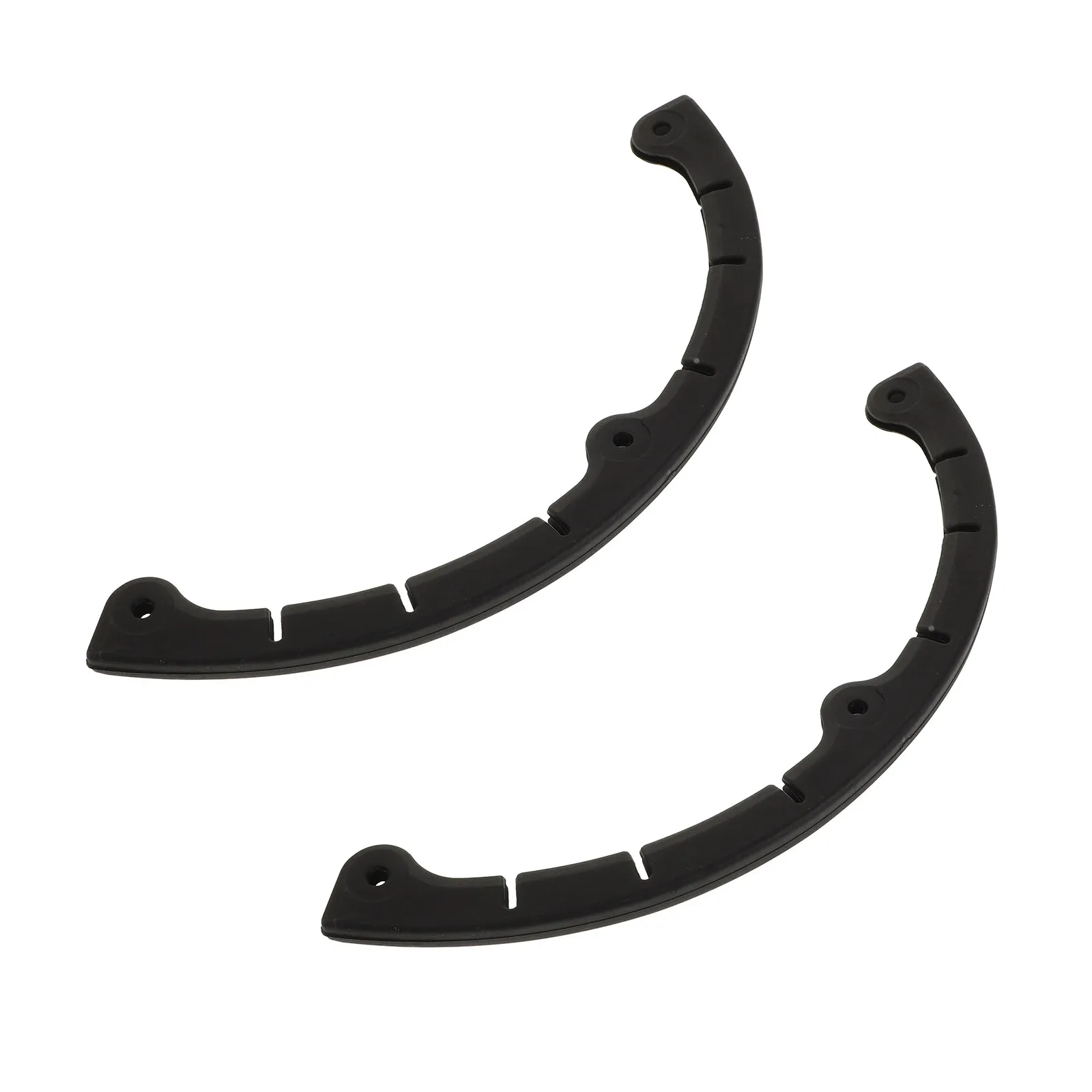 

2Pcs Snowboard Tip Protector Black Rubber Wrap-Around Edge Guard Anti-Collision Chip Cover Transport Travel Board Saver