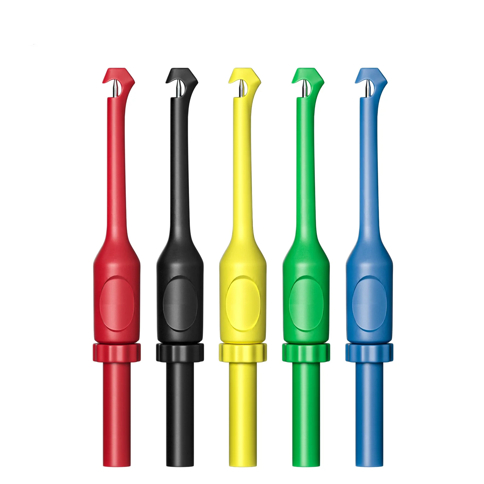 Sondas de Perfuração de Fios, Sondas de Perfuração de Isolamento para Cabos de Teste de Extensão com Plugue Banana de 4mm, Diagnóstico Automotivo P30064-2PC/5PC