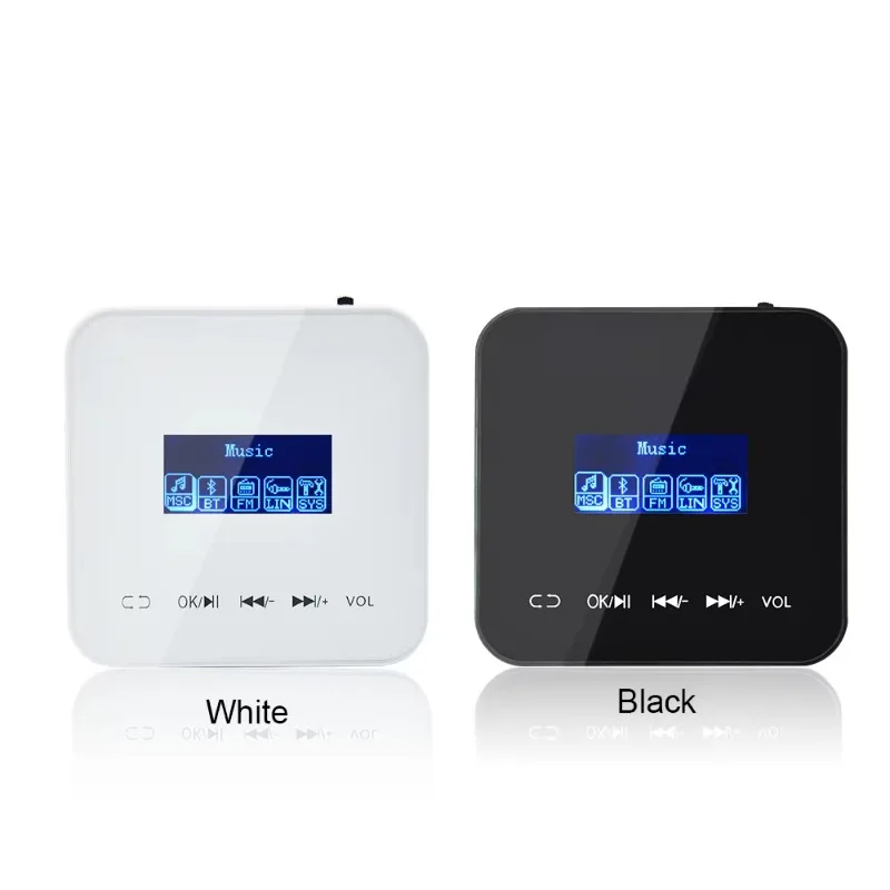 

Commercial Audio Wall Mount Music Amplifier with BT Aux USB FM IR Remote