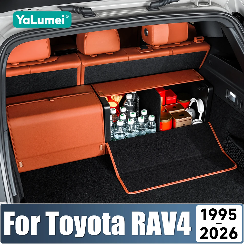 For Toyota RAV4 XA10 XA20 XA30 XA40 XA50 XA60 1995-2019 2020 2021 2022 2023 2024 2025 2026 Car Trunk Storage Box Organizer