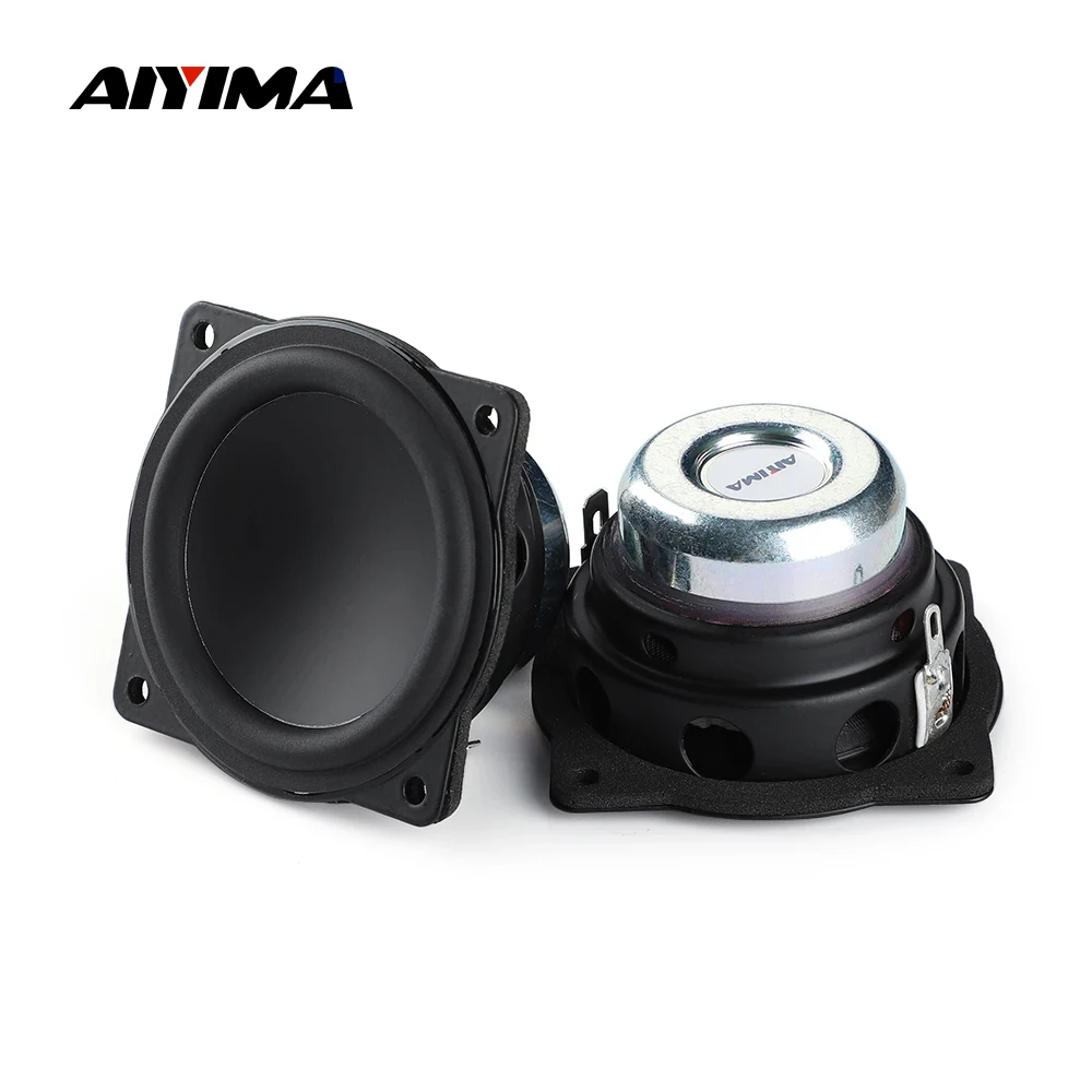 

AIYIMA 2Pcs 2 Inch Full Range Audio Speaker 4 Ohm 20W Portable Speakers Home Theater Bluetooth-compatible Loudspeaker For Bose