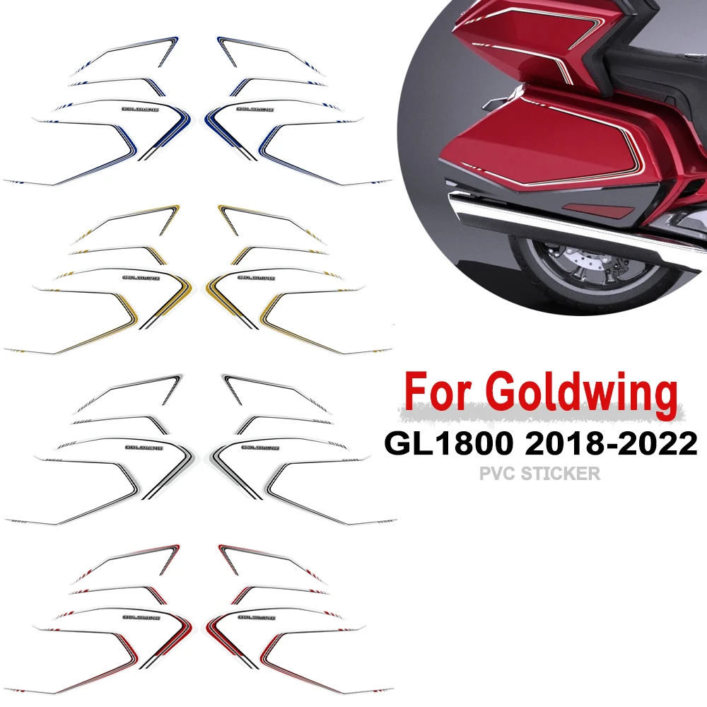 

Motorcycle Tank Pad Protector Fairing Fender Stickers Decal For Honda Goldwing GL 1800 GL1800 Gold Wing 2018 - 2022 ﻿