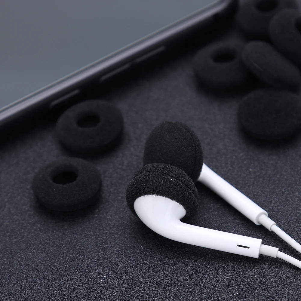 10pcs Soft Foam Earbud Headphone Replacement Ear Pads Earphone Ear Tips Headset Sponge Covers Cushions For Earphone MP3 MP4