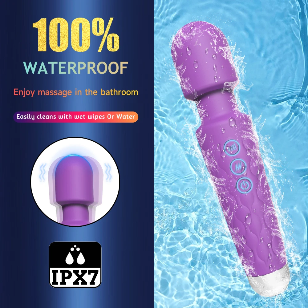 Powerful Vibrating AV Vibrator Magic Wand Clitoris Stimulator Sex Toys for Women G Spot Massager Adult Female Sex Erotic Product - Image 5