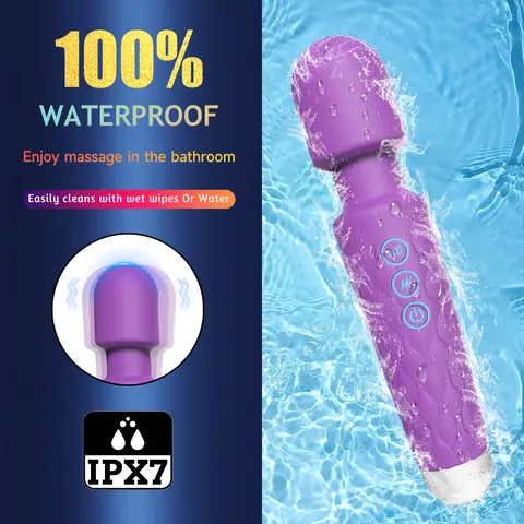 Kraftfull vibrerande AV-vibrator Trollstav Klitorisstimulator Sexleksaker för kvinnor G-punktsmassage Vuxen kvinnlig sex erotisk produkt 12 best sales Dyson Airwrap-borste - №2
