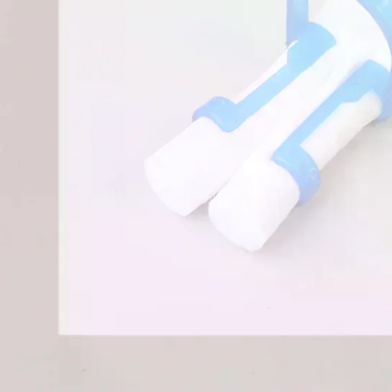 /ACR/Dental Cotton Roll Clip Ortho Plastic Blue Isolator Tool Disposable Cotton Holder Dentist Clinic Lab Supplie 10Pcs