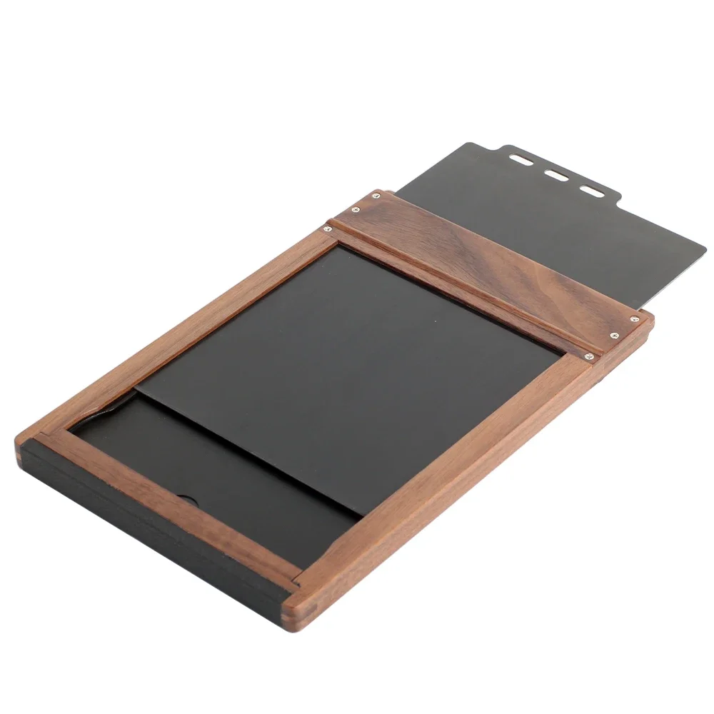 

5x7" Walnut Wood Film Holder For Deardorff Technical Shen Hao Toyo Linhof Large Format Camera Film Photography Accessories