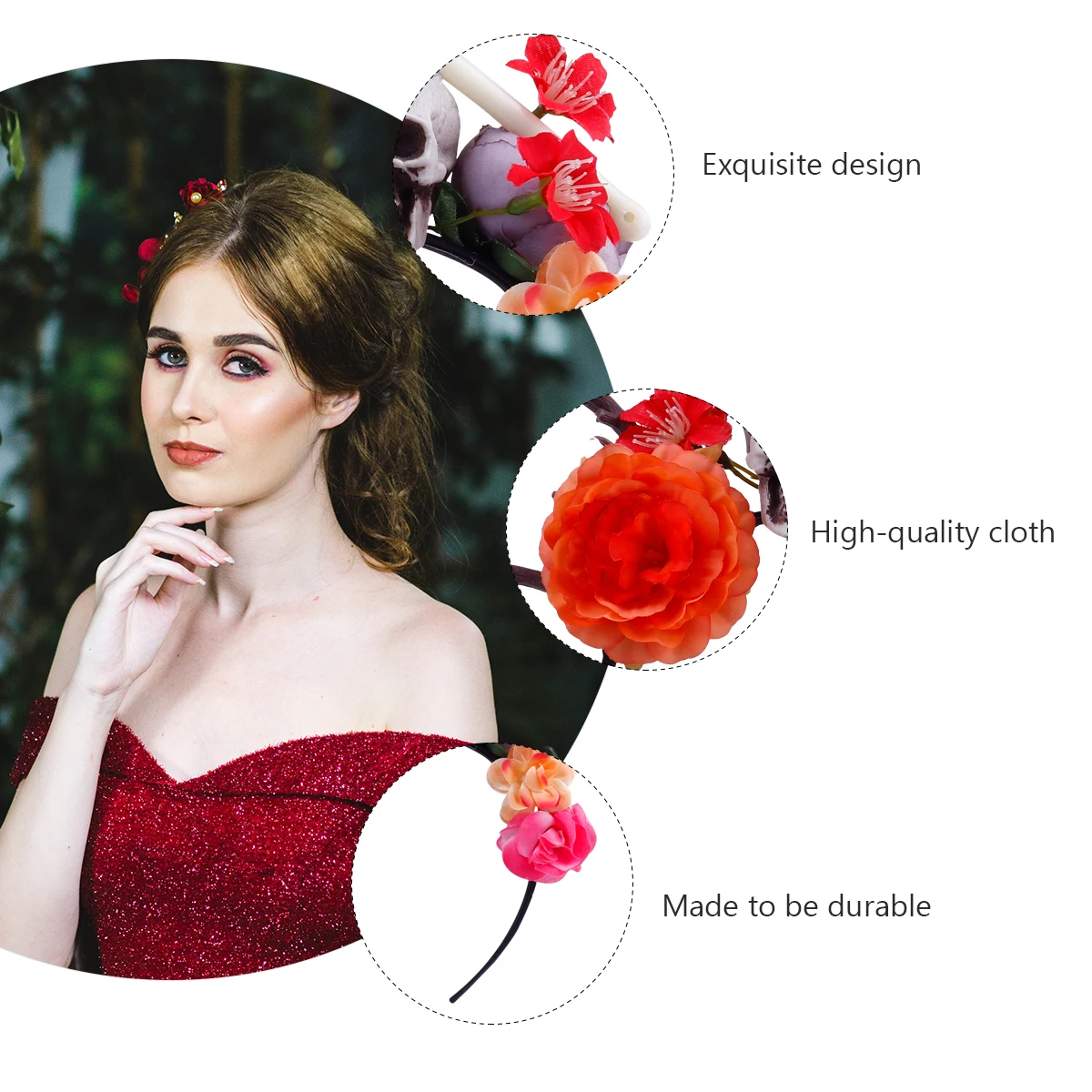 

Branch Headbands Hair Hoop Halloween Decorations Ladies Accessories Creative Party Headdress Costume Carnival Prop High Quality