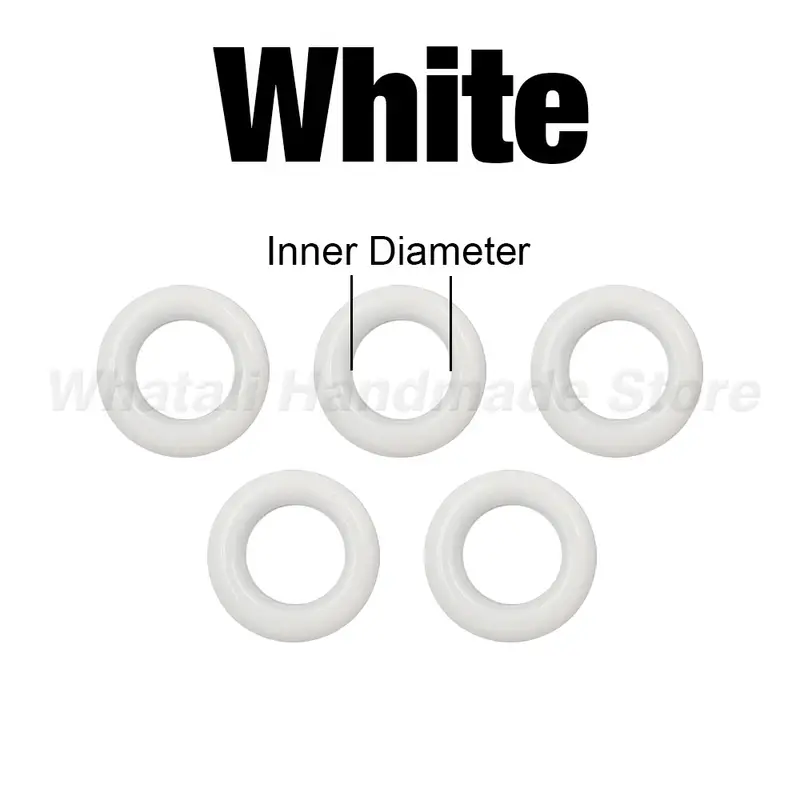 100 Sets 4mm Metal Eyelets Grommet Ring With Washer Multicolor For Scrapbooking Shoes Belt Cap Bag Tags Clothes DIY Leathercraft - Image 9