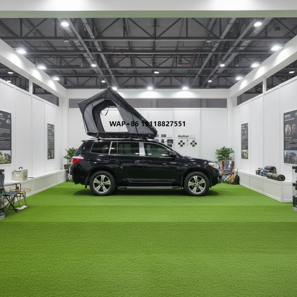 

Overland Roof Top Vehicle Tent Aluminum Pickup Truck Camper Camping Hard Shell Pickup Truck Tent with Canopy for