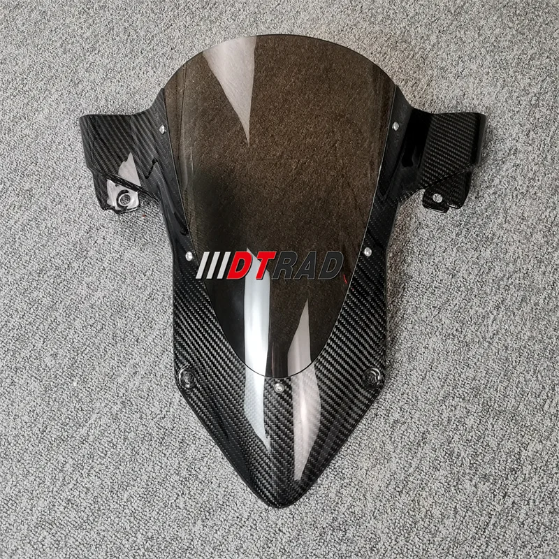 

Настоящее углеродное волокно для BMW S1000RR 2021 2022 2020 + обтекатель лобового стекла мотоцикла