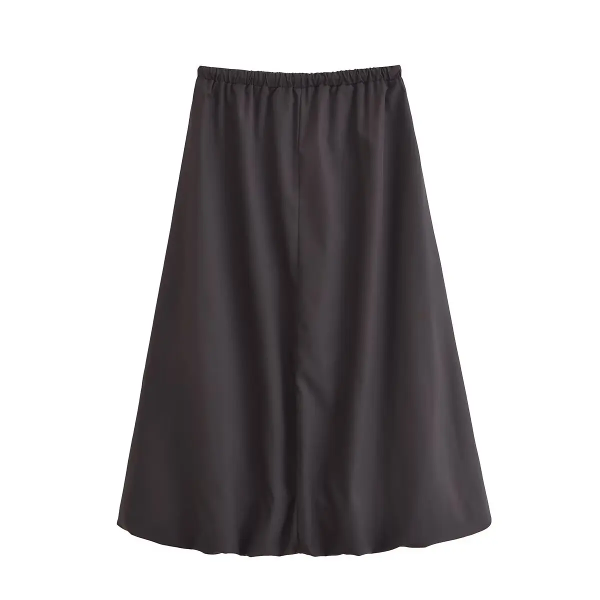 

2025 autumn new product fashion balloon style A-line skirt casual versatile simple style skirt