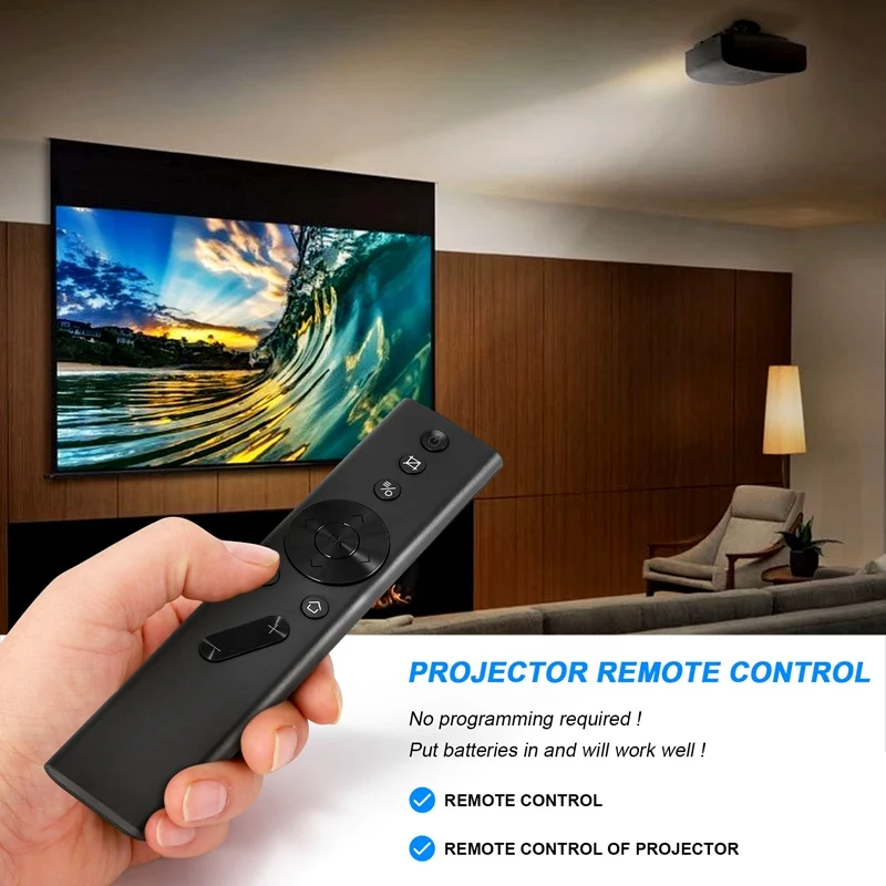 Projector Remote Control Without TV Fly Mouse Use For Xgimi H1 H2 Z6 Z4 Z5 N10 A1 T1 H2 Aurora Projector Remoto Controle