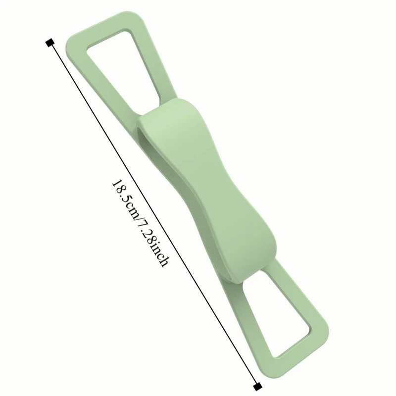 Grip Strap Phone Holder Band Desk Decor Support Tablet Handed Grip Strap Solid Color Elastic Bike Phone Clip Desktop Ornaments