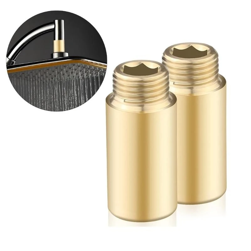 N58C Brass Faucet Extensions Inch 40mm for Drinking Water & Heating Installations