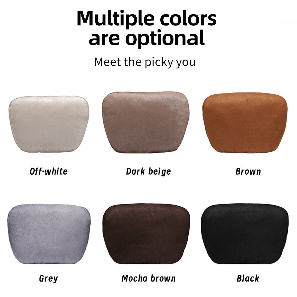 Top Quality Car Headrest Neck Support Seat Soft Neck Pillow Breathable For Maybach S Class Design Universal Protector Neck