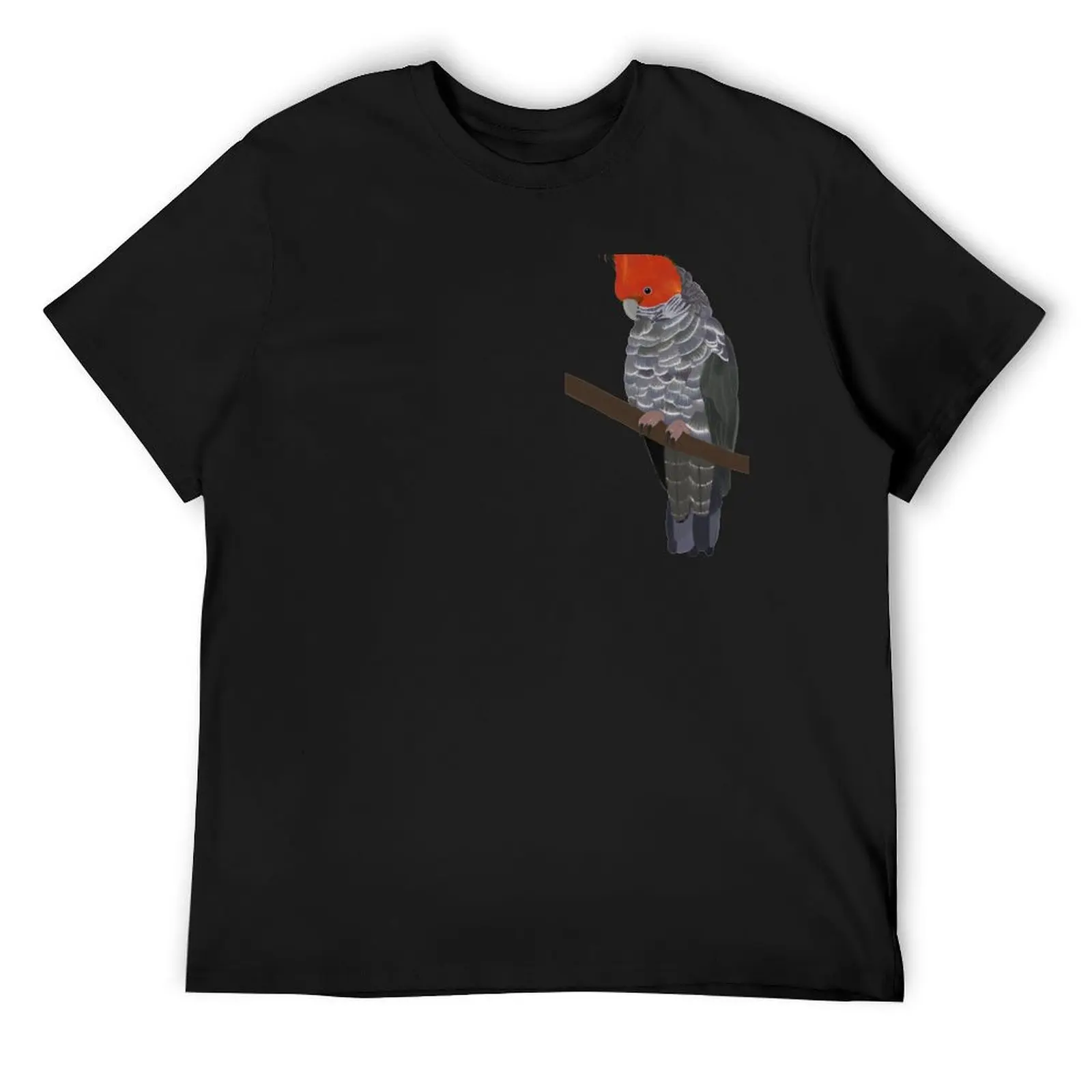 

Gang Gang Cockatoo T-Shirt anime clothes tops football t shirt Men's cotton t-shirt