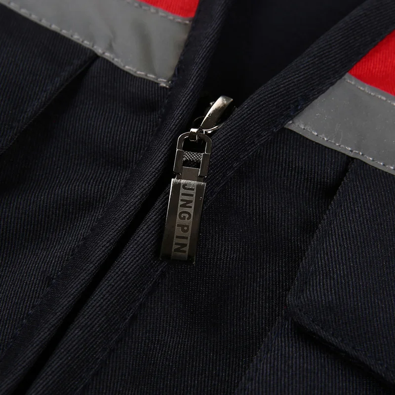 Customized Logo for High-End Work Clothes and Vests Labor Protection Advertising Activities Construction Vest Embroidery image 4