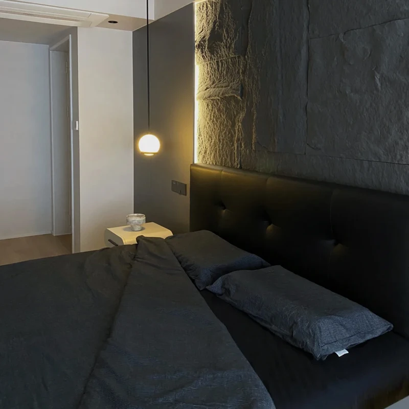 جودة عالية الاصطناعي / فو البولي يوريثين بو حجر الجلد القشرة الكسوة بو رغوة لوحة الحائط الحجر #3