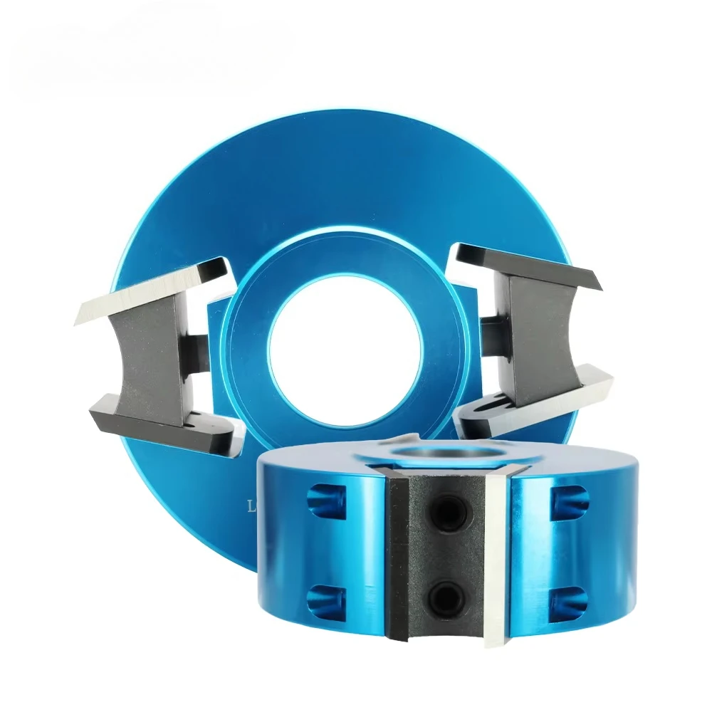 Tideway Flat Milling Cutter Face Milling Cutter Reversible Blades Manual Feeding Cutter Head
