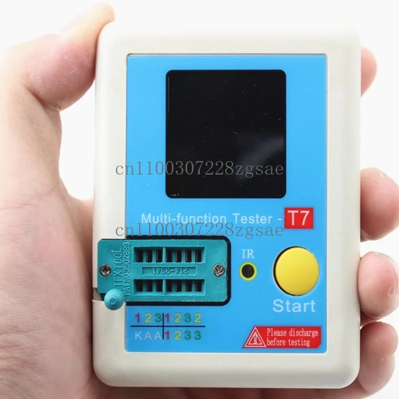 LCR-T7 Transistor Tester LCR-TC7 Full Color Graphical Display ESR Meter Multifunctional Test view 5