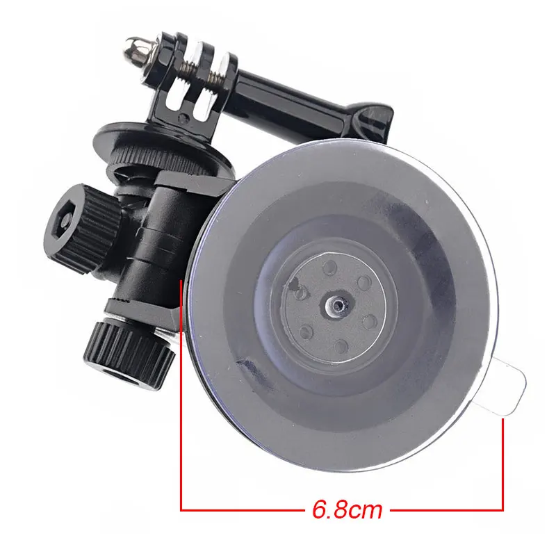 Car Windshield Suction Cup Holder For Gopro Hero 13 12 11 10 8 Xiaomi Yi Action Camera Mount Vacuum Sucker Auto Suporte Bracket