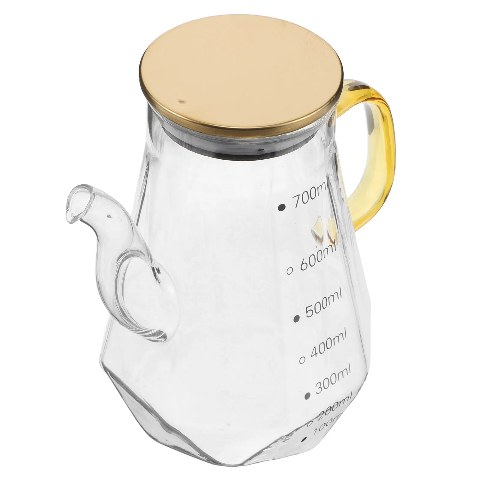 

High-Quality 700Ml Soy Sauce Bottle Portable Kitchen Oil Pitcher Glass Olive Oil Dispenser Sauce Container Vinegar Bottle