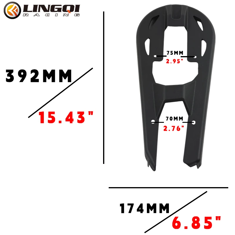 LINGQI Motorcycle Chain Guard Case Cover Dirt Pit Bike Chains Sprocket Guide Covers For KT50 KT 50 ATV Quad Scooter Transmission