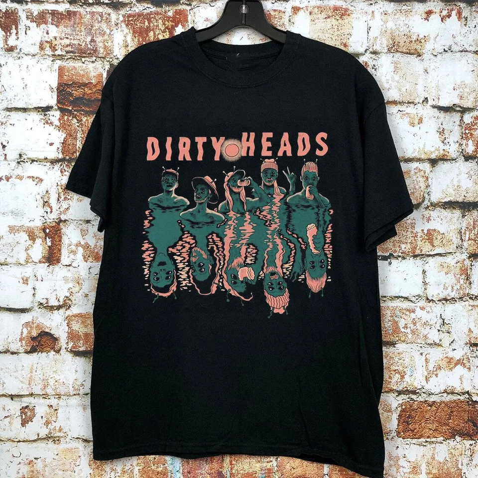 

Футболка с полосой Dirty Heads, полный размер S 5XL BE2691