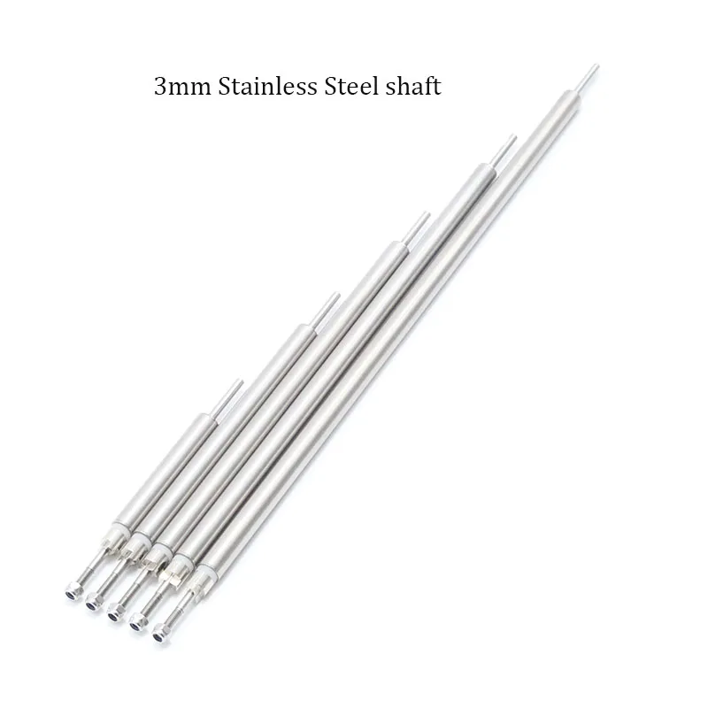 

1PC 3mm RC Boat Shaft Length 10/15/20/25/30cm 5 Size 304 Stainless Drive Shaft Shaft Sleeve Kit Rc Boat Spare Parts