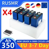 Grade A 350Ah 3.2V Lifepo4 Battery 9000 Cycles Grade A Rechargeable Cell DIY 12V 24V 48V RV EV Boat Yacht Vans Power Pack