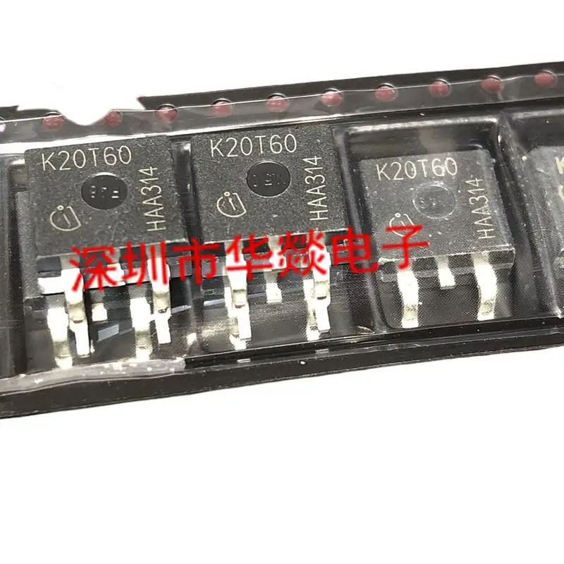 5pcs  IKB20N60T K20T60  TO-263 600V 20A