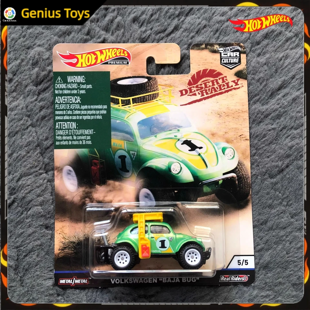 

Hot Wheels Премиум Volkswagen Baja Bug масштаб 1:64 литая под давлением модель автомобиля из сплава, Коллекционная игрушка, автомобиль, подарок для мальчиков, взрослых, фанатов