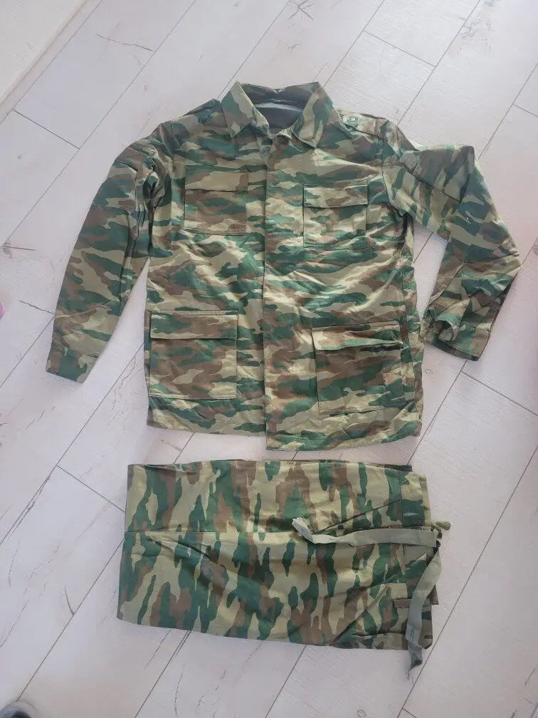 Soviet Striped Camouflage Suit, Russian Camouflage Suit, Soviet Afghan Invasion Training Suit Set image 3