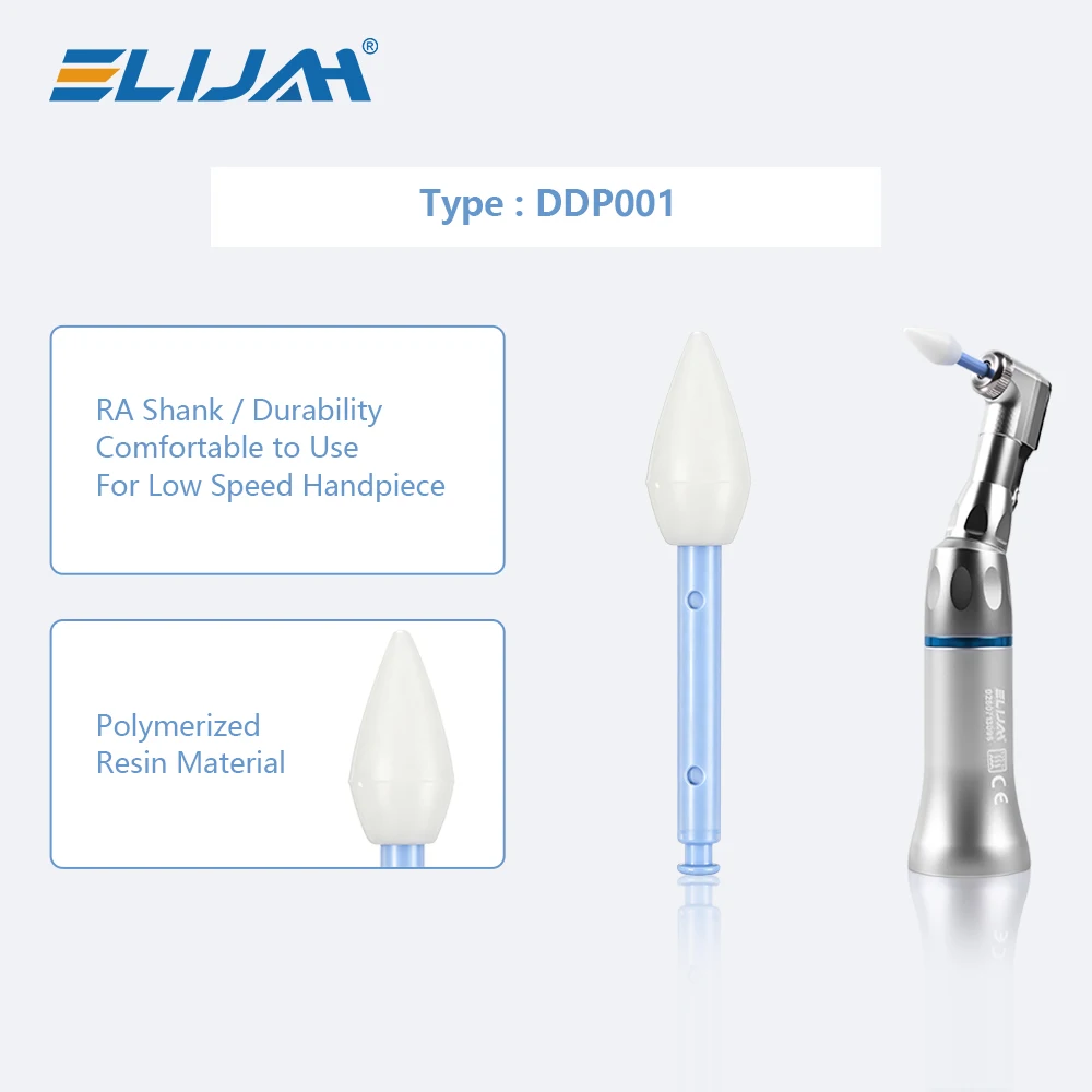 High-Performance Dental Resin Polisher Polishing Cups Points Discs Grinding Heads  Anti-Slip RA Shank 1-Step Finishing System