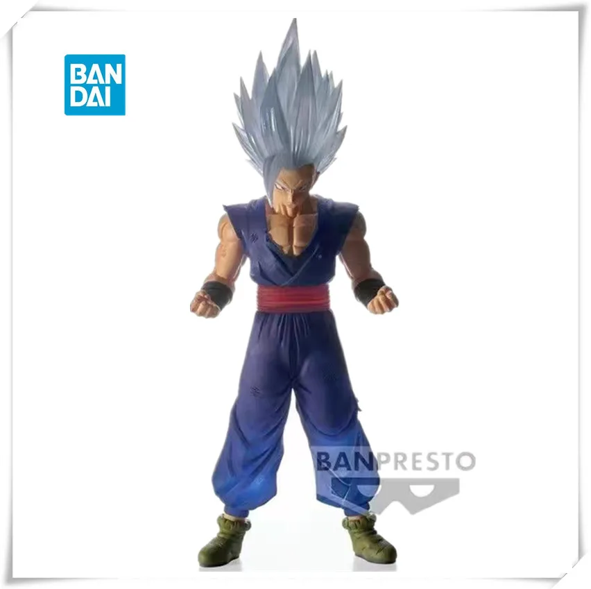 

Bandai Original Banpresto Anime Dragon Ball Clearise Super Super Hero Son Gohan Action Figure Model Toys Collectible Gift