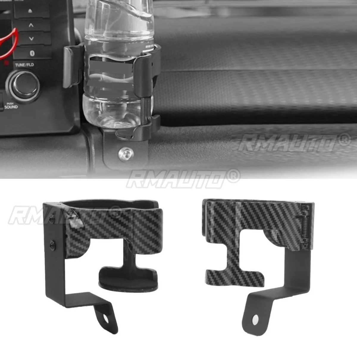 Rack de armazenamento para carro, suporte para celular, suporte de copo para suzuki jimny 2019 + kit de carroceria, acessórios para carro