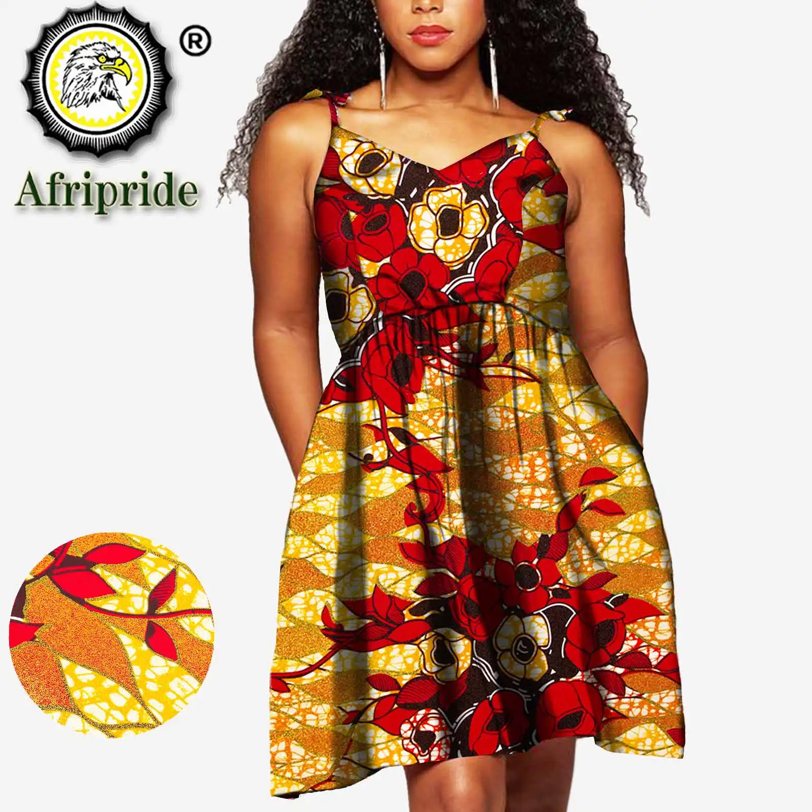 Customized Clothing and Accessories African Print Dresses for Women  and Men  Sexy Party  Ankara Attire Pure Cotton M2401001