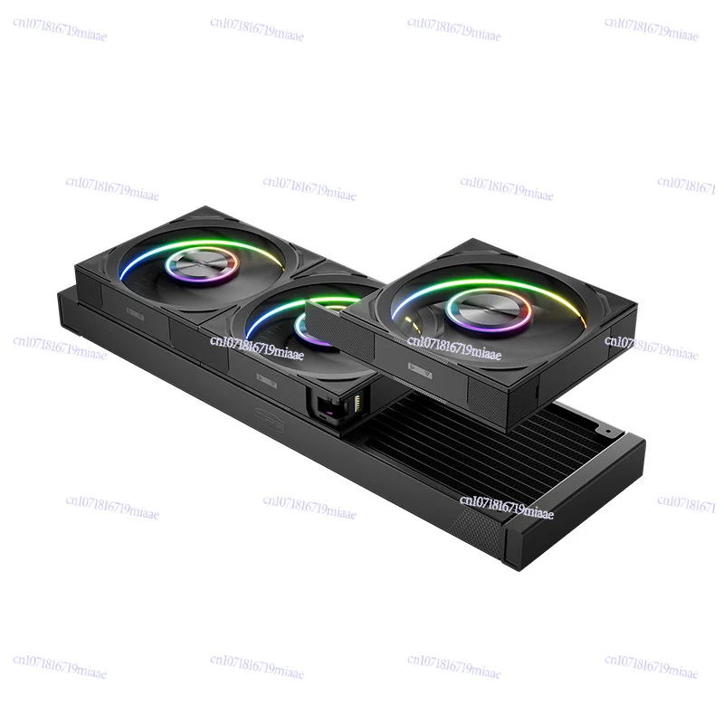 Silver Wing DT360 Desktop Computer Host Radiator CPU Fan Silent Integrated Water Cooling 3.4 Screen Display