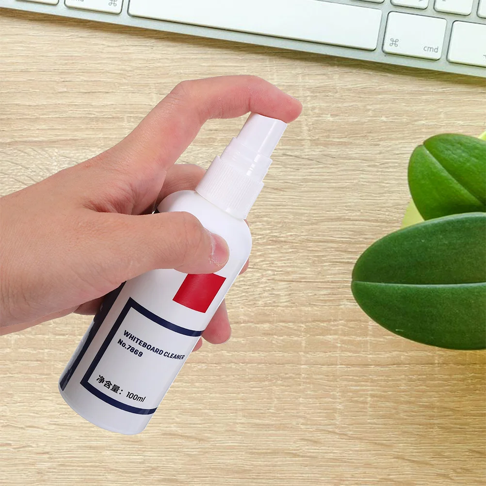 

2pcs Whiteboard Cleaner Spray 100Ml 135Mm Compact Size For Easy Carry Classroom Conference Room Use Whiteboard Clean Water Spray