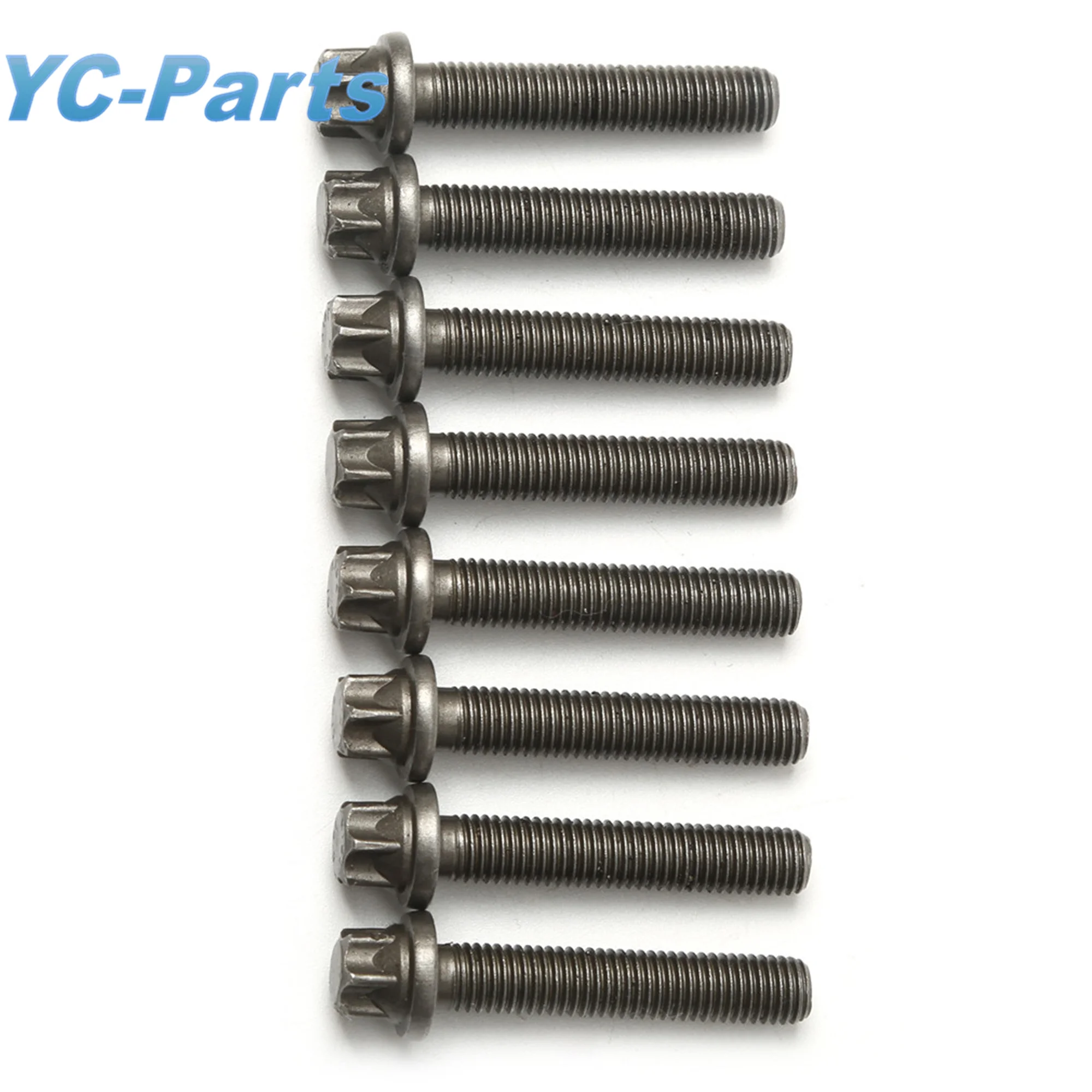 8x A2710380071 Engine Connecting Con Rod Bolt Set M274 1.6L 2.0L for Mercedes-Benz W176 W246 C117 X218 C205 S205 A207 C238 W222