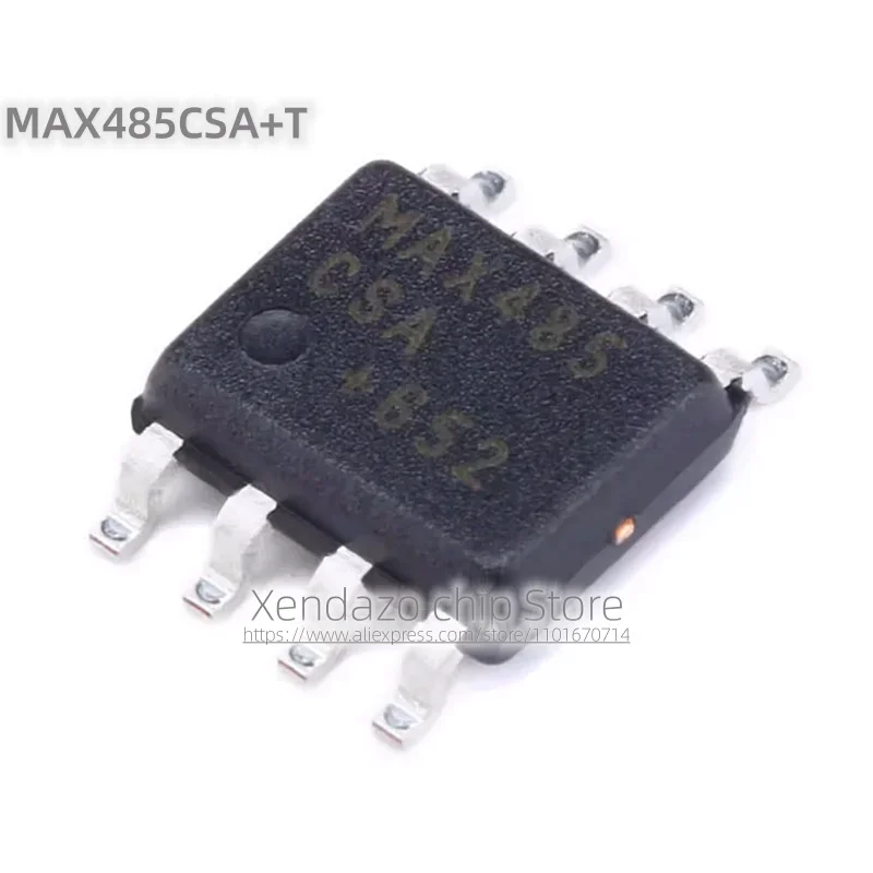 10pcs/lot MAX485CSA+T MAX485CSA MAX485 SOP-8 package Original genuine Dedicated RS232 line driver chip