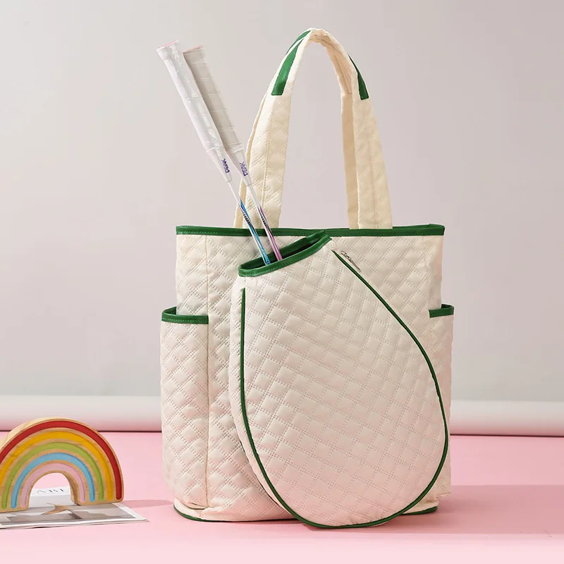 Fashion Design Vrouwen Tennisracket Tas Goede Kwaliteit Oxford Badminton Squash Racket Handtas Professionele Meisjes Tenis Accessoires