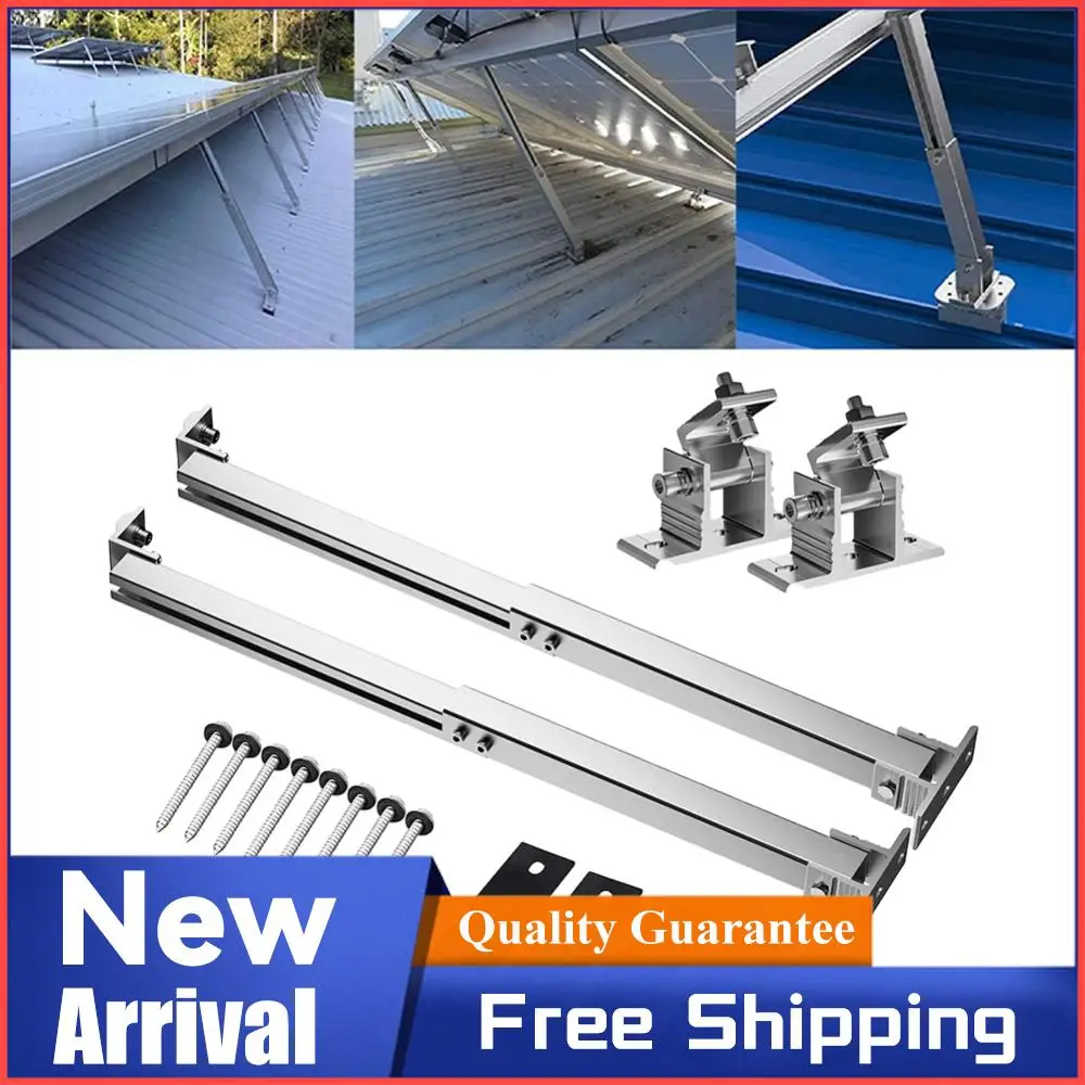 

Кронштейн для солнечной панели Регулируемая опора для крепления солнечной панели Поддержка крепления солнечной панели из алюминиевого сплава 15-30 градусов для лодки на крыше автофургона