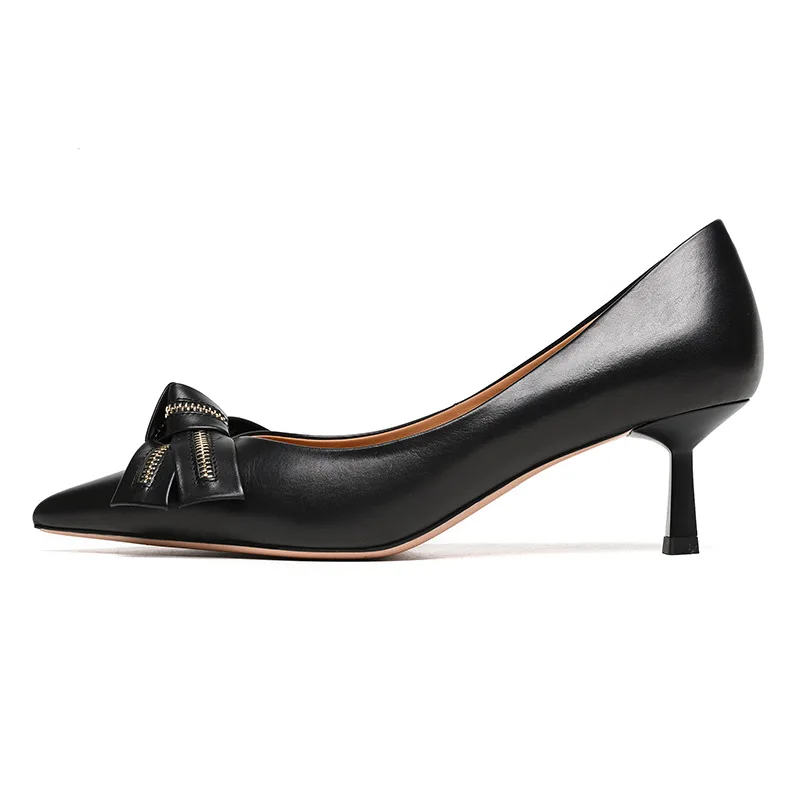 

Сандалии из натуральной кожи во французском стиле, женские сандалии с закрытым носком и узлом-бабочкой, вечерние сандалии для свиданий, офисные женские туфли-лодочки