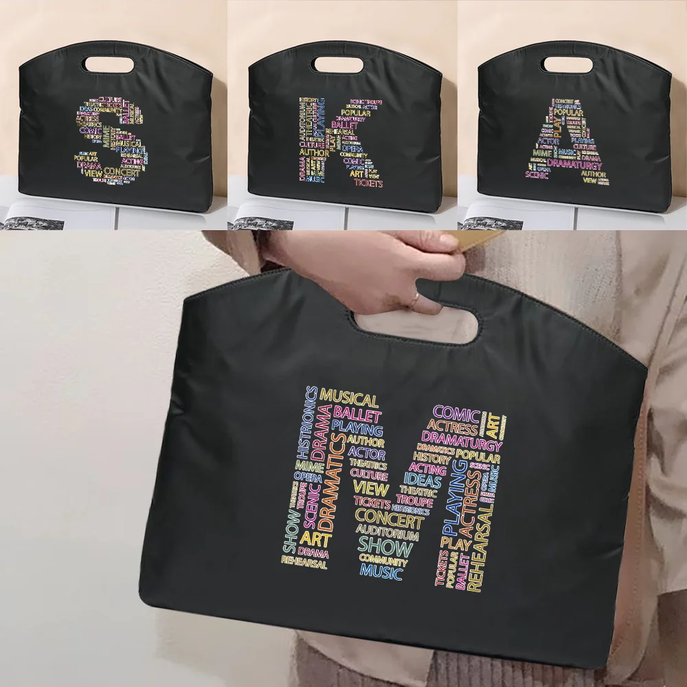 

Briefcase Fashion Business Womens Computer Document Conference Documents Storage Handbag New Handbag Large Capacity