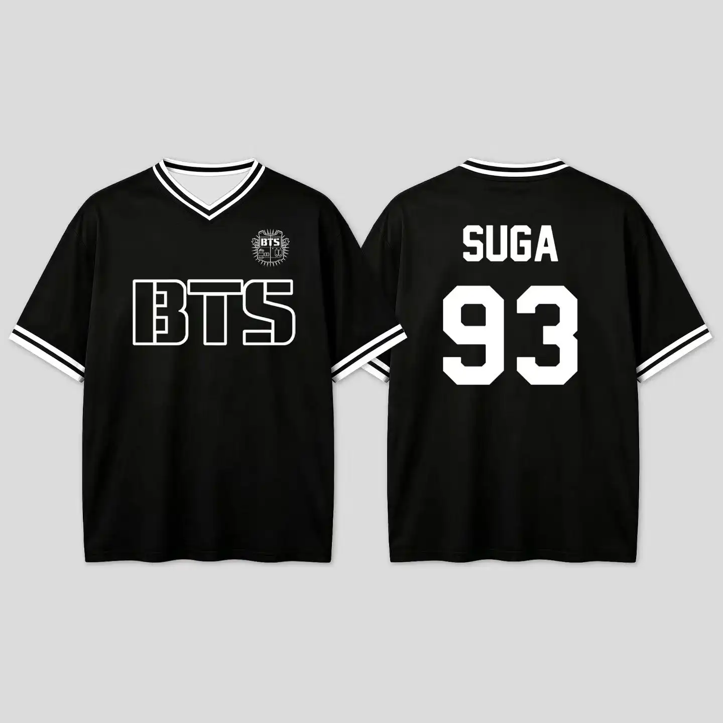 2026 Neues Kpop-Gruppen-Mitgliedernummern-Print Fußballtrikot T-Shirt Sommer-Sport-T-Shirt Atmungsaktiv Schnelltrocknend Familienoutfit – Detail 9