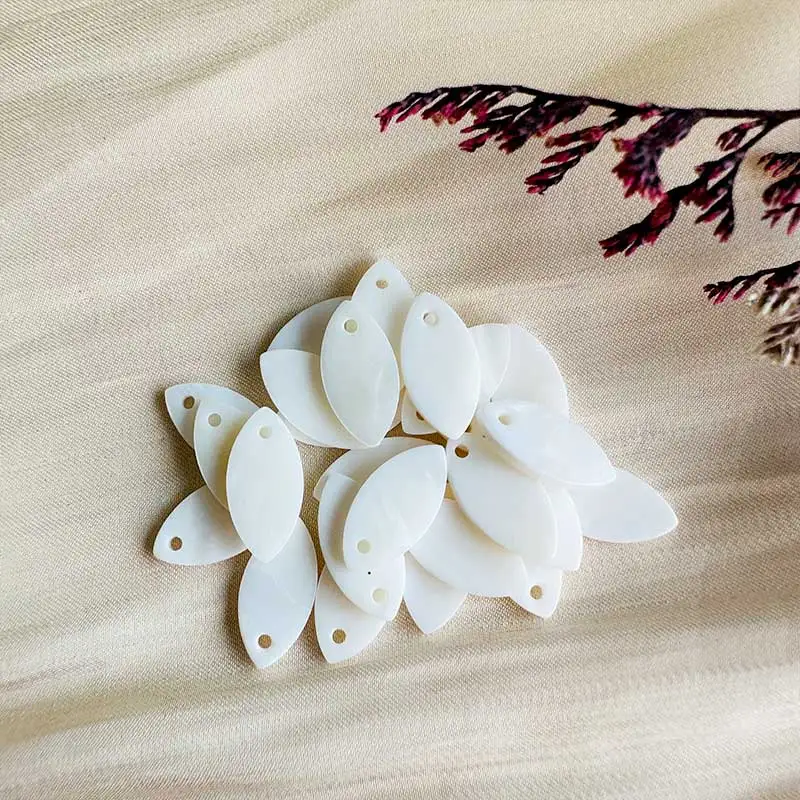 

25pc Mother of Pearl Mosaic Tiles Natural Shell Mosaic Pieces for Home Decoration Crafts materials hobbies arte180